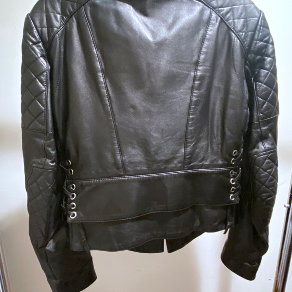 BALENCIAGA NICOLAS GHESQUIERE LEATHER JACKET 2010/2011 - SIZE 36 - Picture 5 of 14